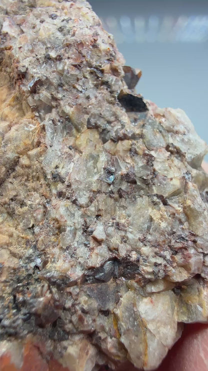 Zircon in Quartz- Indiahoma, Oklahoma