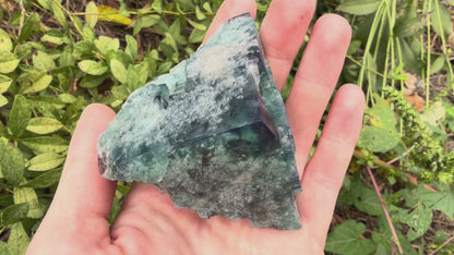 Fluorite - Truffle Pig Pocket, Diana Maria Mine, Frosterley, Weardale, Co. Durham, England