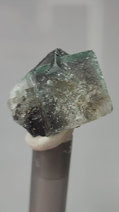 Fluorite- Naughty Gnome Pocket, Diana Maria Mine, Frosterley, Weardale, Co. Durham, England
