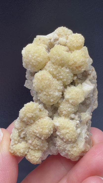 Wavellite on Quartz- Siglo Veinte Mine, Llallagua, Rafael Bustillo Province, Potosí, Bolivia