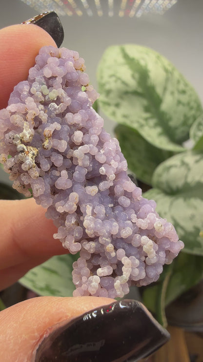 Grape Agate (Quartz var. Amethyst)- Mamuju Regency, West Sulawesi Province, Indonesia