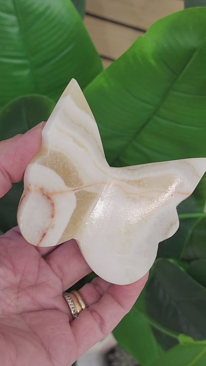 Orange Calcite Butterfly - 3 inches