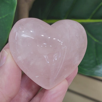 Rose Quartz Heart - 2.0 inches