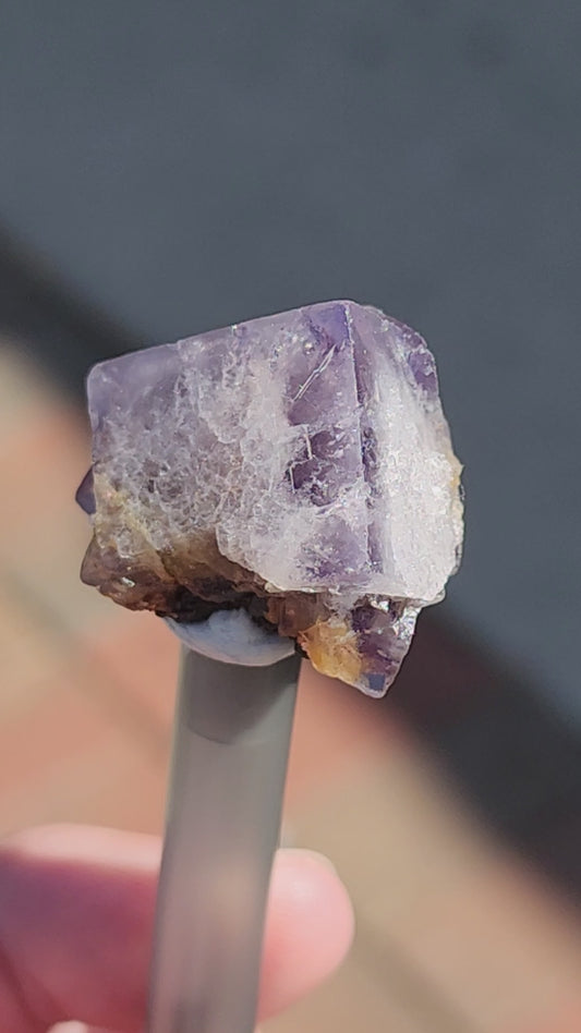 Fluorite- Milky Way Pocket, Diana Maria Mine, Frosterley, Weardale, Co. Durham, England