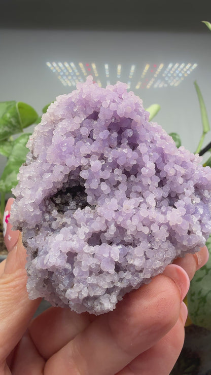 Grape Agate (Quartz var. Amethyst)- Mamuju Regency, West Sulawesi Province, Indonesia