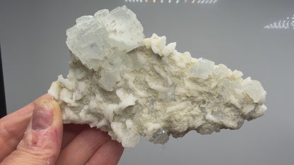 Fluorite, Calcite- Xianghualing Mine, Linwu County, Hunan, China