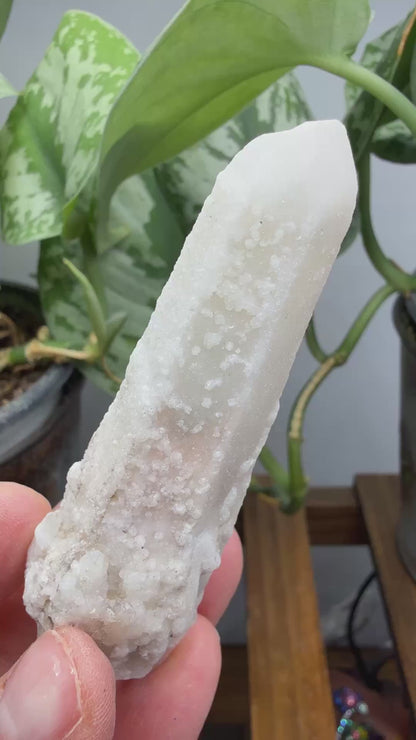Witch’s Finger Druzy Quartz (White Cactus Quartz)- Boekenhouthoek, South Africa