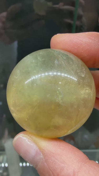Fluorite Sphere- 1.4 inch diameter
