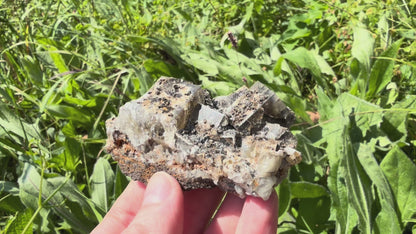 Fluorite - River Catcher Vein, Diana Maria Mine, Frosterley, Weardale, Co. Durham, England