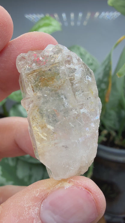 Petroleum Quartz ("Firefly Quartz")- Madirobe, Antsalova District, Melaky, Madagascar