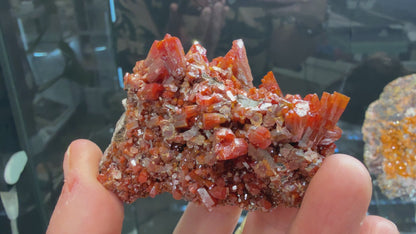 Vanadinite- Geronimo Mine, Maricopa County, Arizona, USA