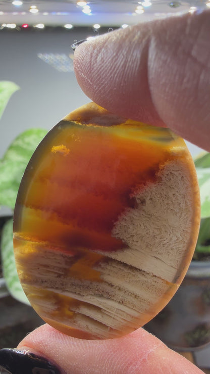 Amber Worry Stone- Indonesia