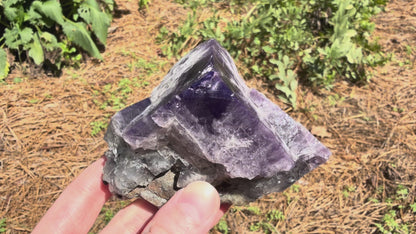 Fluorite - Purple Rain Pocket, Lady Annabella Mine, Eastgate, Weardale, Co. Durham, England