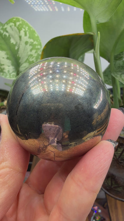 Pyrite Sphere- 2" inches