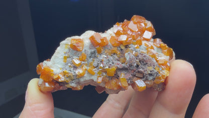 Wulfenite- Los Lamentos Mountains, Ahumada Municipality, Chihuahua, Mexico