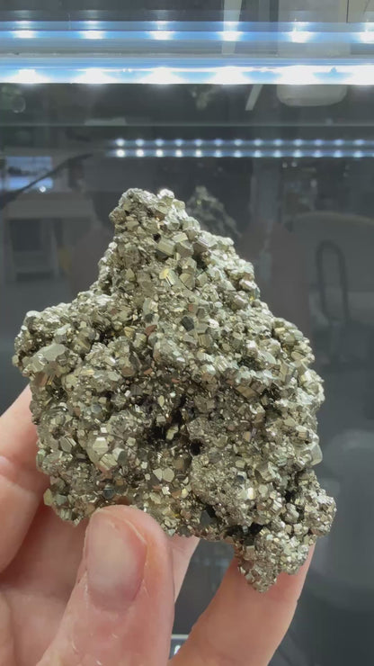 Pyrite- Huanzala Mine, Huallanca District, Bolognesi Province, Ancash, Peru