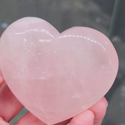 Rose Quartz Heart - 2.5 inches