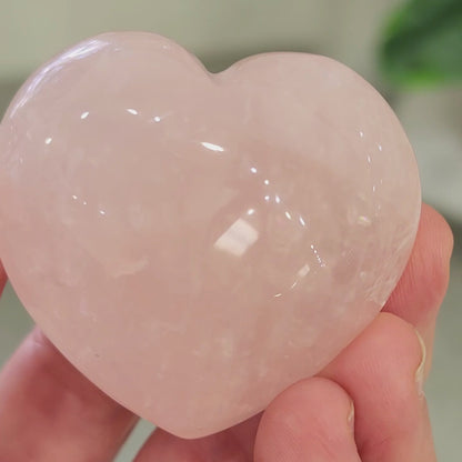 Rose Quartz Heart - 1.9 inches