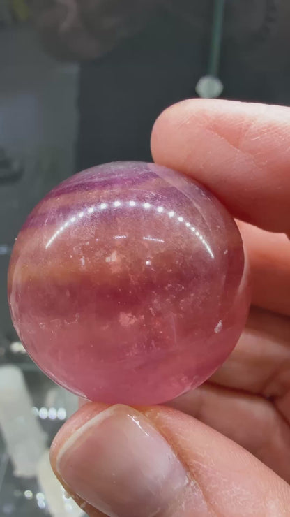 Fluorite Sphere- 1.2 inch diameter