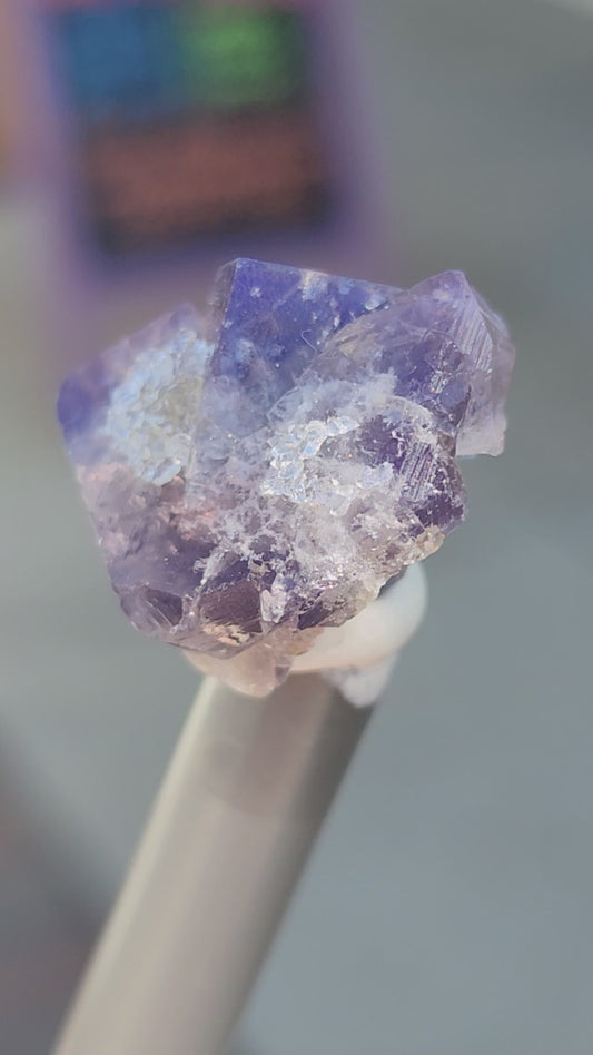 Fluorite- Milky Way Pocket, Diana Maria Mine, Frosterley, Weardale, Co. Durham, England