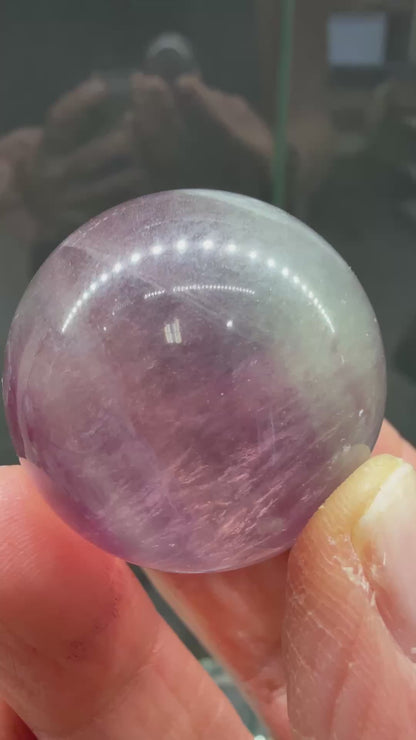 Fluorite Sphere- 1.2 inch diameter