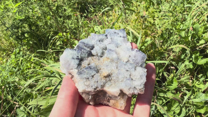 Fluorite - River Catcher Vein, Diana Maria Mine, Frosterley, Weardale, Co. Durham, England