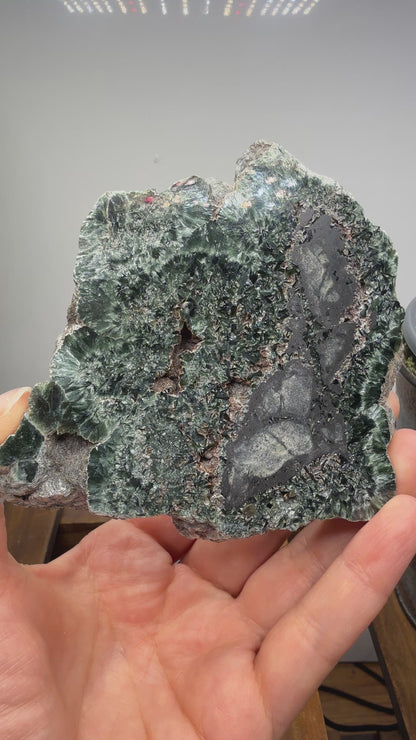 Seraphinite- Zheleznogorsk-Ilimsky, Irkutsk Oblast, Eastern Siberia, Russia