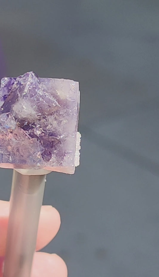 Fluorite- Milky Way Pocket, Diana Maria Mine, Frosterley, Weardale, Co. Durham, England