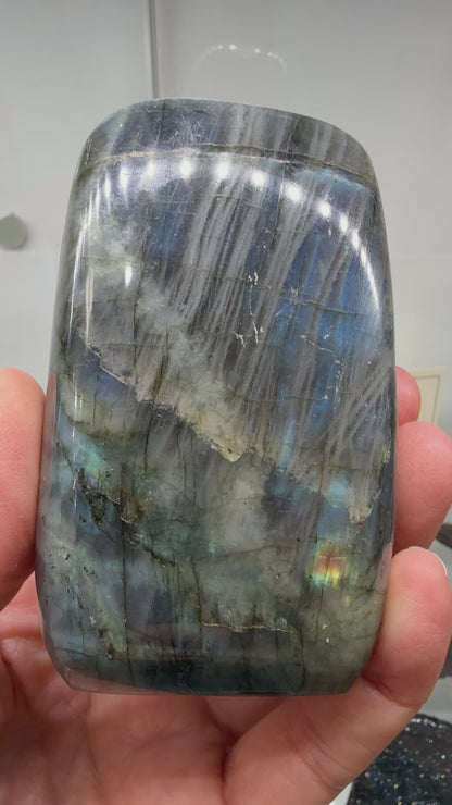 Labradorite Freeform with Blue Flash- 3.4" inches