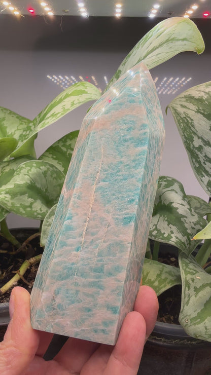 Amazonite Tower- 5.25" inch tall