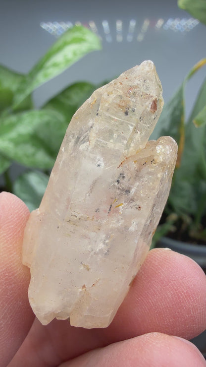 Petroleum Quartz ("Firefly Quartz")- Madirobe, Antsalova District, Melaky, Madagascar