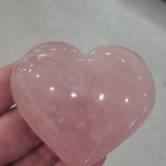 Rose Quartz Heart - 2.3 inches