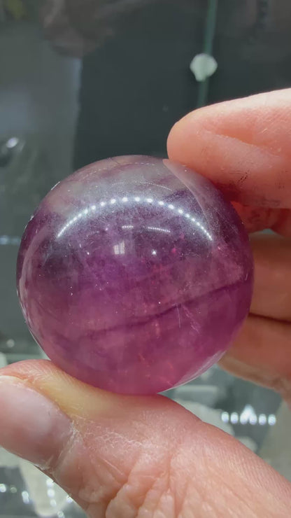 Fluorite Sphere- 1.3 inch diameter