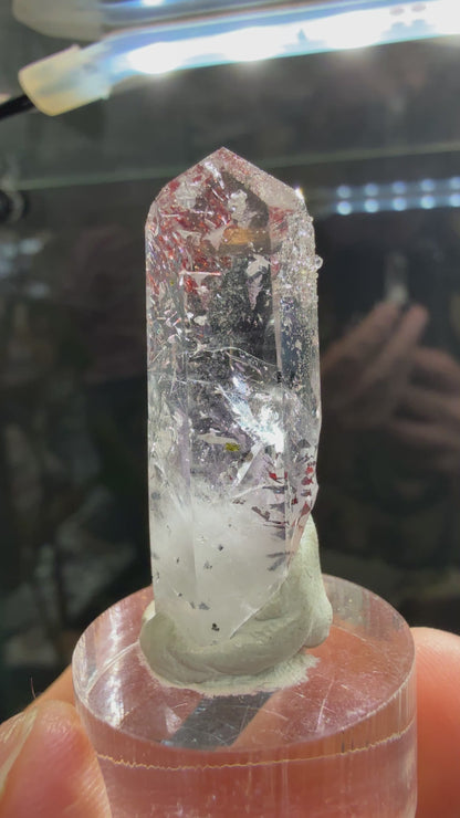 Quartz, Lepidocrocite, Hematite- Goboboseb Mountains, Brandberg Area, Erongo, Namibia