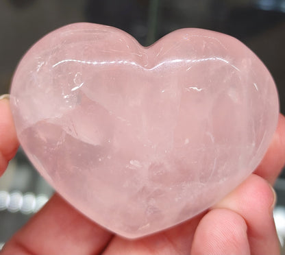 Rose Quartz Heart - 2.2 inches