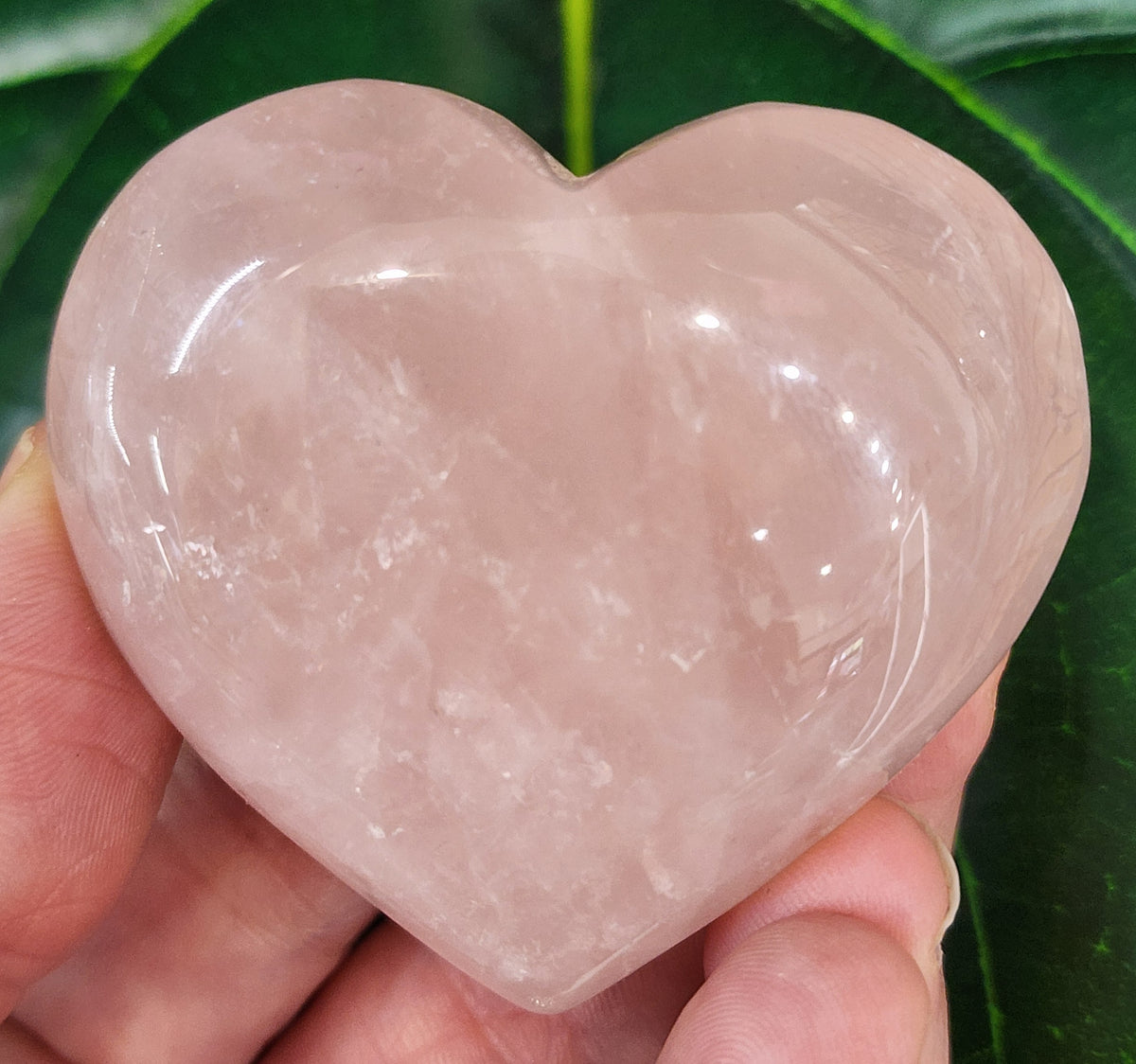 Rose Quartz Heart - 2.2 inches