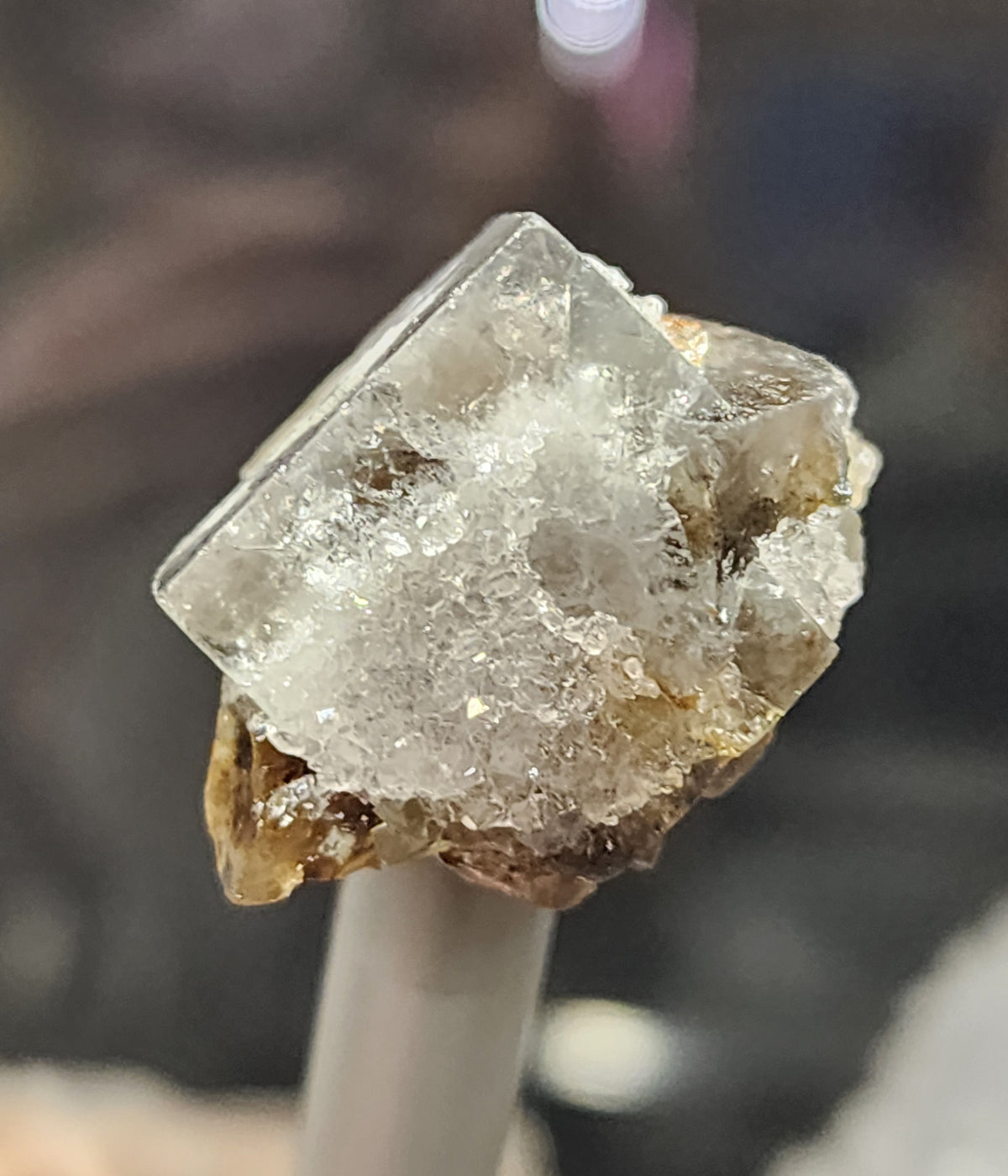 Fluorite- Milky Way Pocket, Diana Maria Mine, Frosterley, Weardale, Co. Durham, England