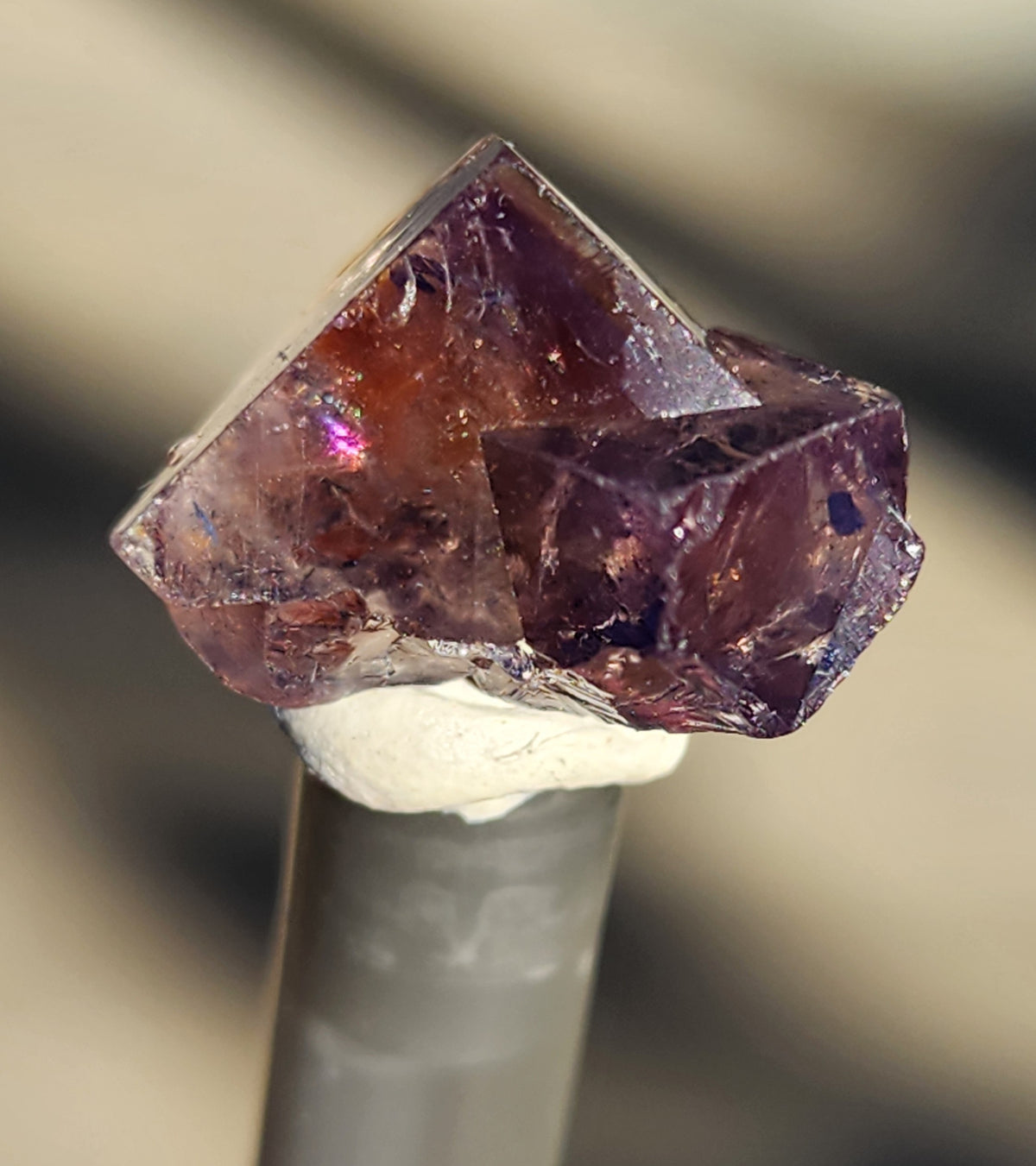 Fluorite- Diana Maria Mine, Frosterley, Weardale, Co. Durham, England