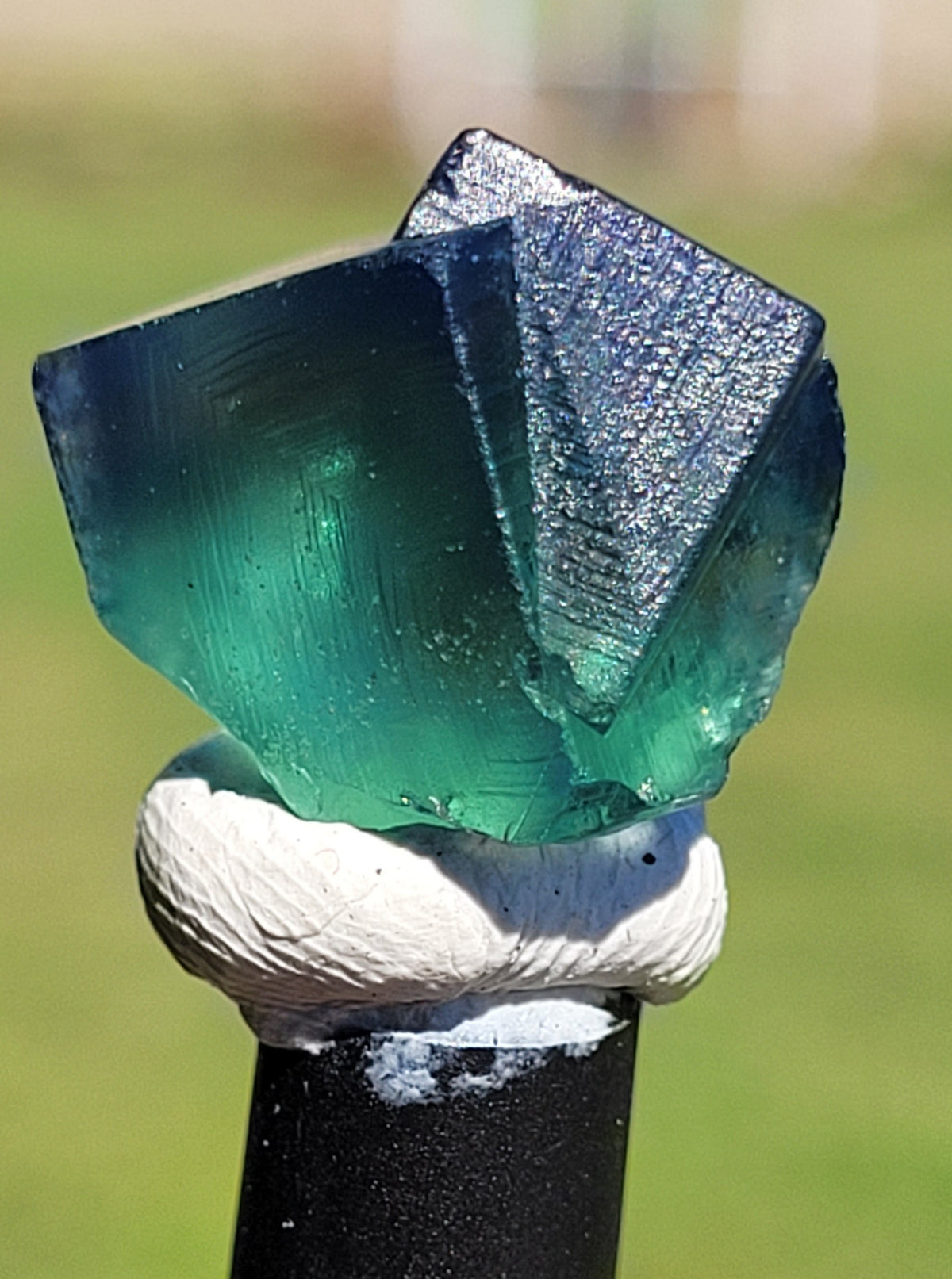 Fluorite- Pocket 42, Diana Maria Mine, Frosterley, Weardale, Co. Durham, England