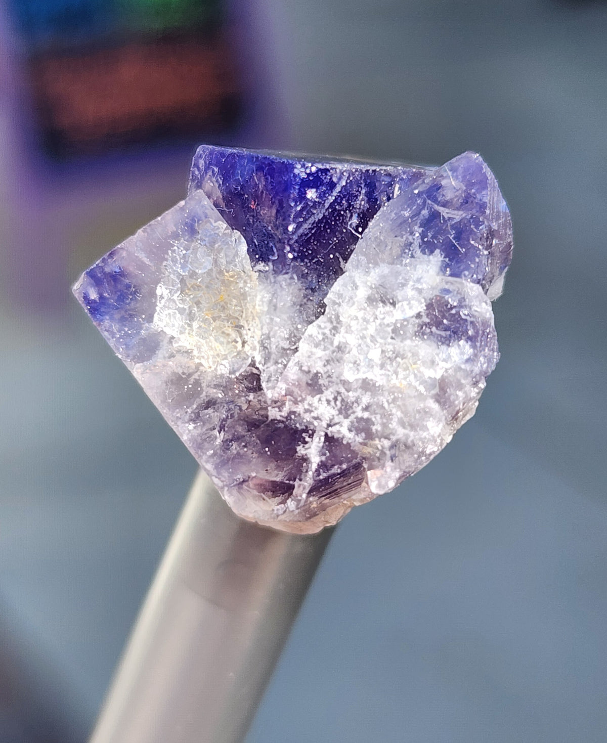 Fluorite- Milky Way Pocket, Diana Maria Mine, Frosterley, Weardale, Co. Durham, England
