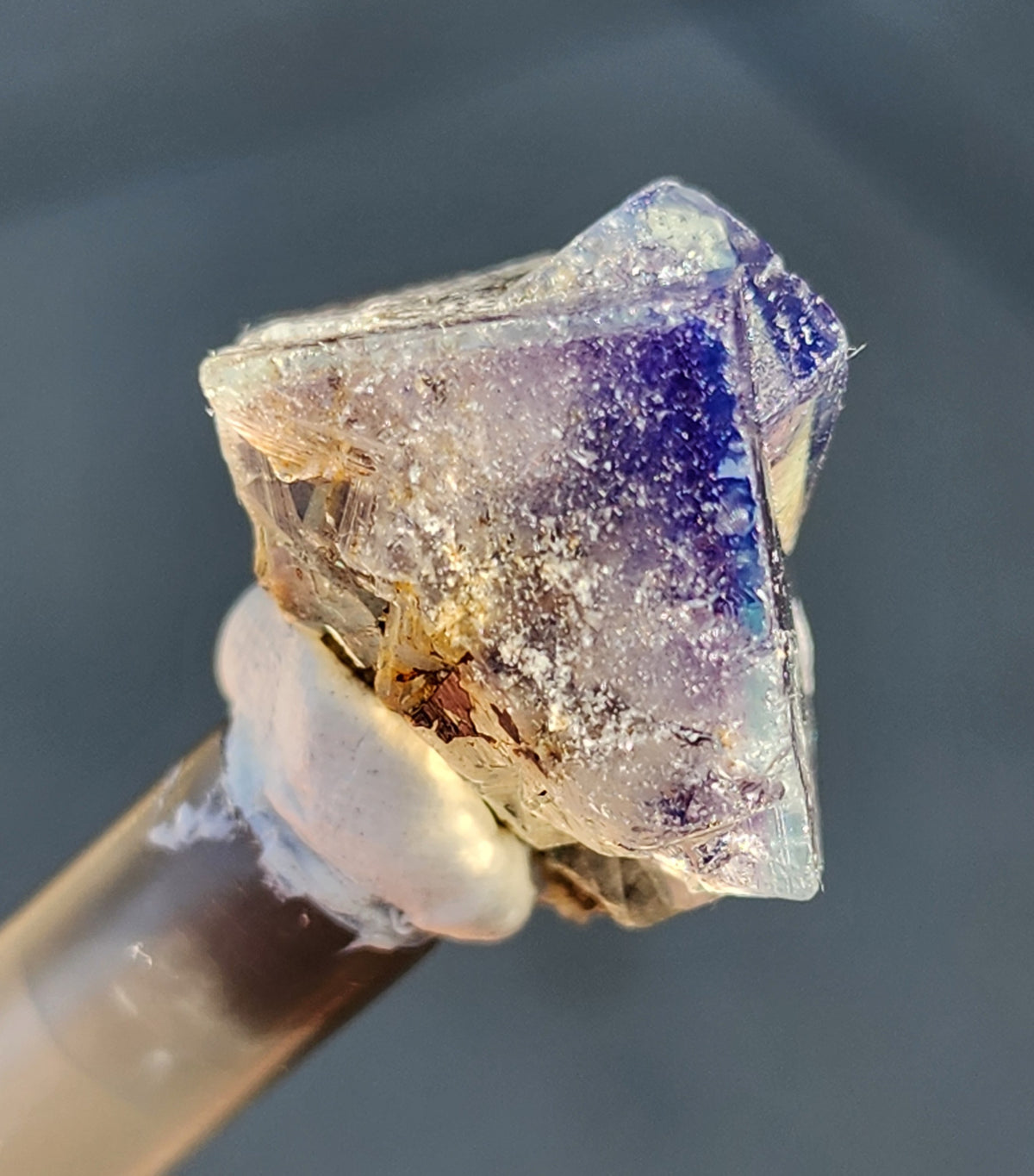 Fluorite- Naughty Gnome Pocket, Diana Maria Mine, Frosterley, Weardale, Co. Durham, England