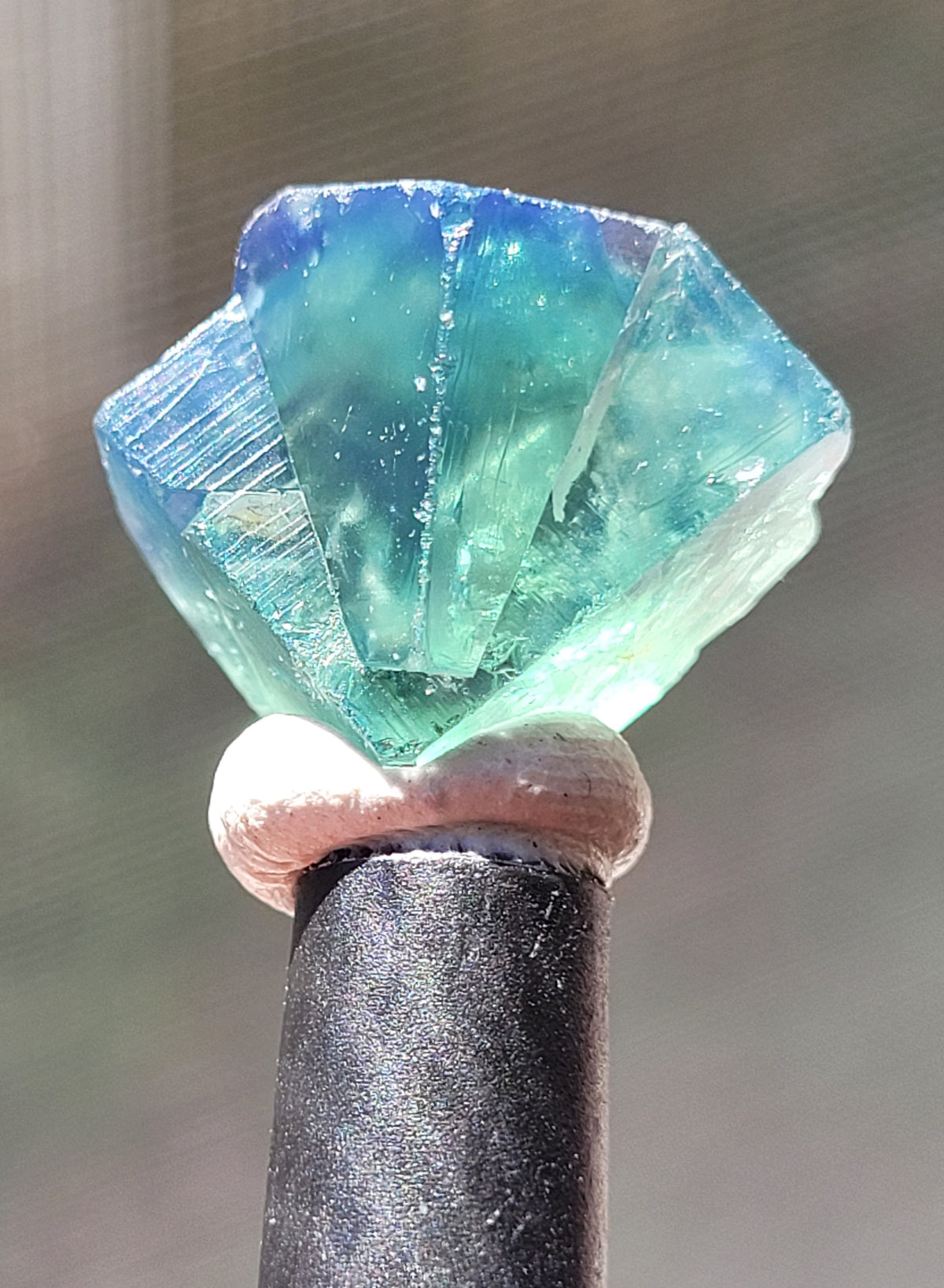 Fluorite- Pocket 42, Diana Maria Mine, Frosterley, Weardale, Co. Durham, England