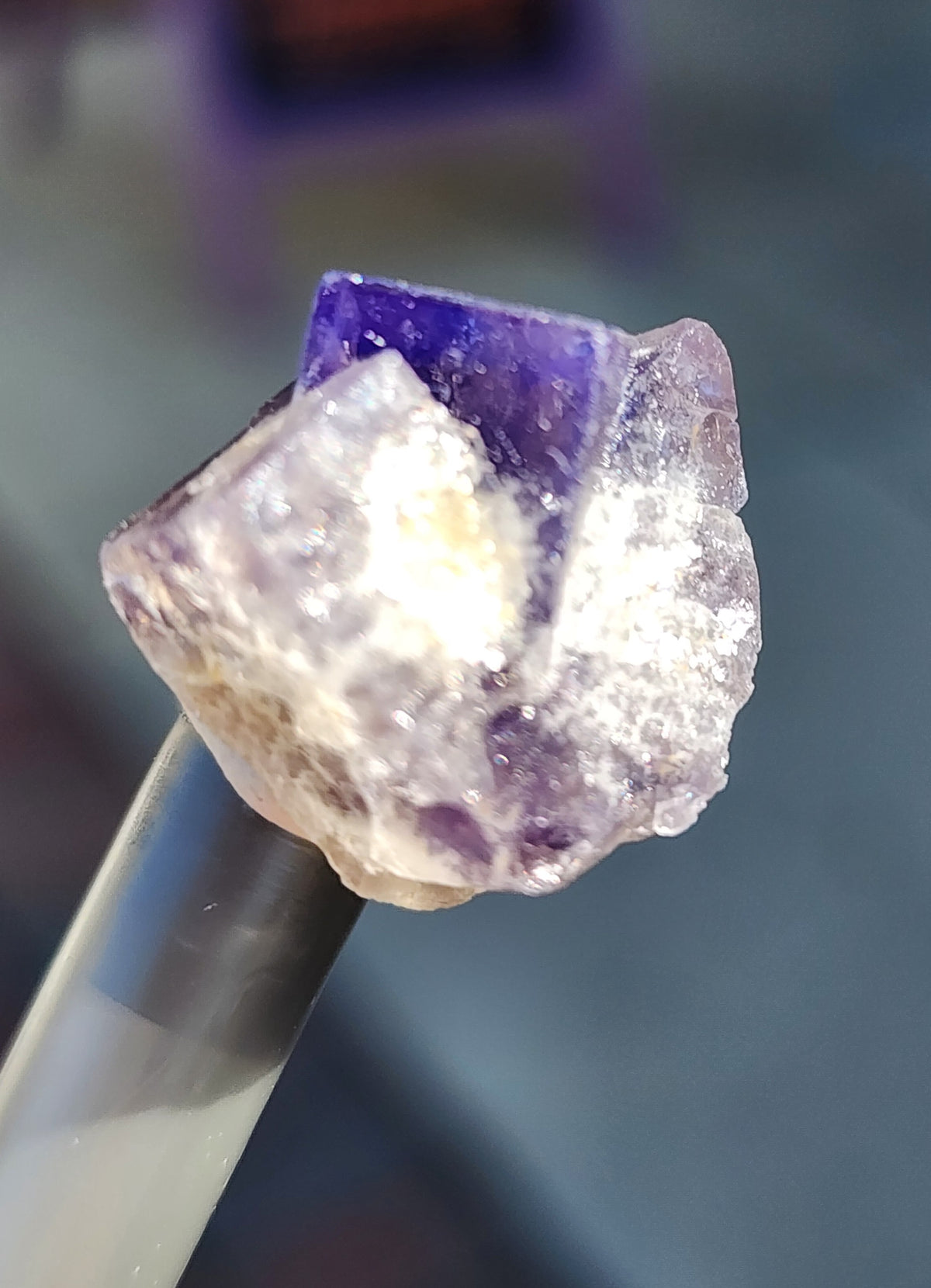 Fluorite- Milky Way Pocket, Diana Maria Mine, Frosterley, Weardale, Co. Durham, England