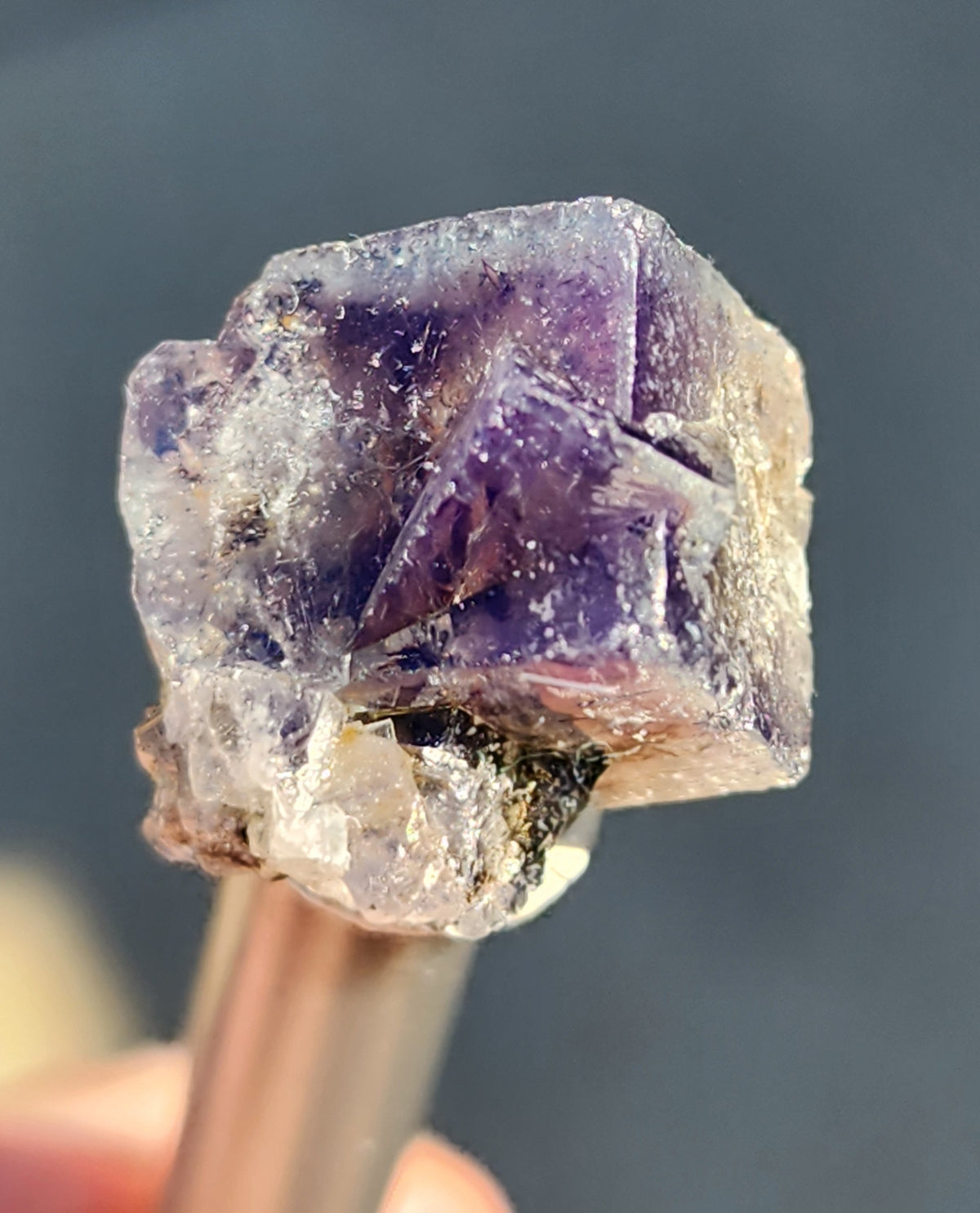 Fluorite- Naughty Gnome Pocket, Diana Maria Mine, Frosterley, Weardale, Co. Durham, England