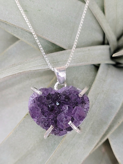 Amethyst Druzy Jewelry