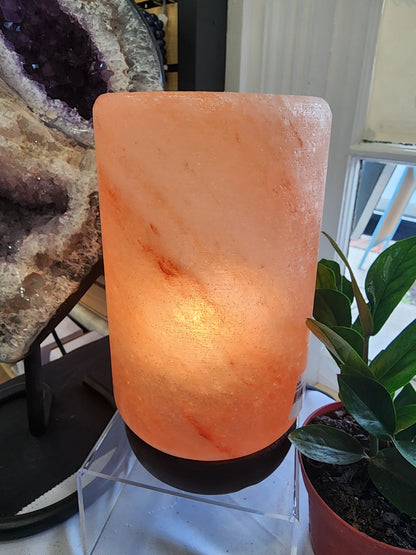 Himalayan Salt Lamp Cylinder