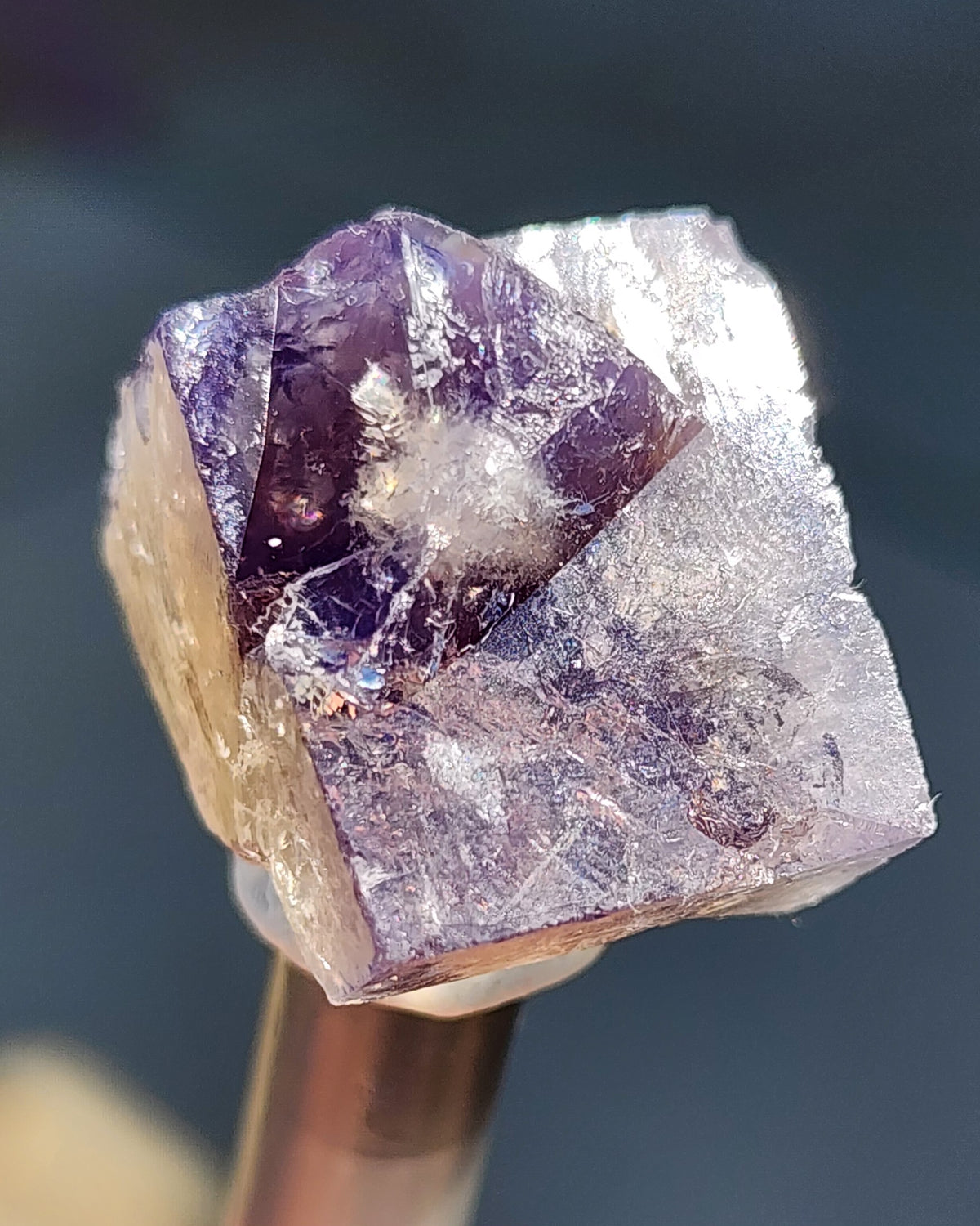 Fluorite- Milky Way Pocket, Diana Maria Mine, Frosterley, Weardale, Co. Durham, England