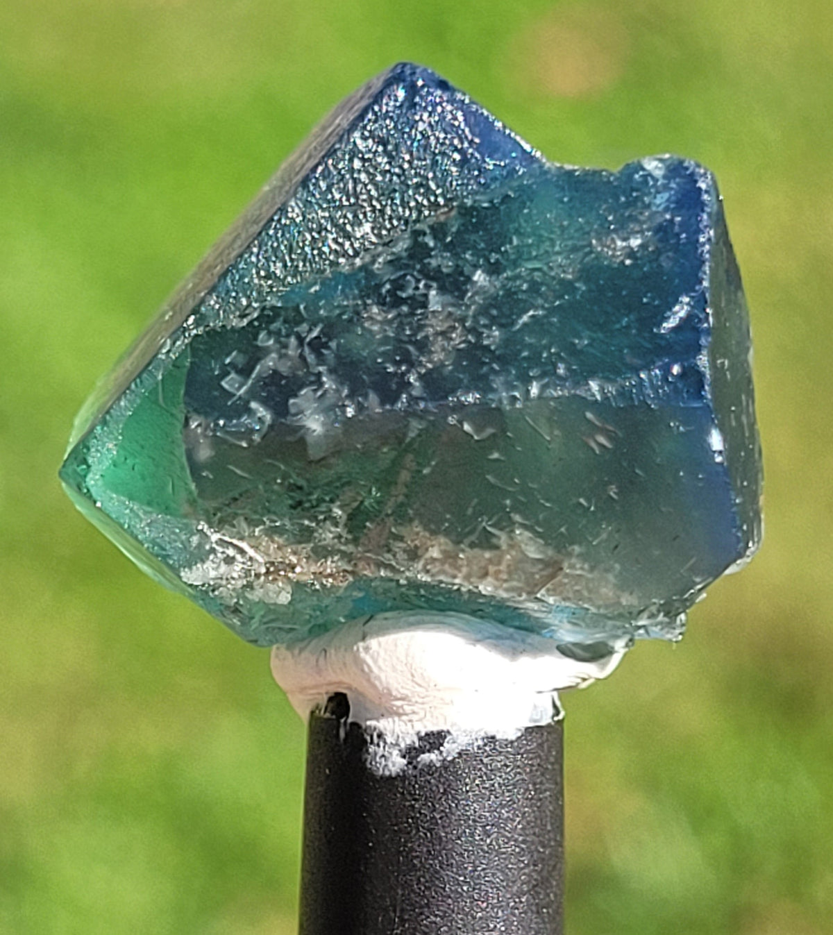 Fluorite- Pocket 42, Diana Maria Mine, Frosterley, Weardale, Co. Durham, England