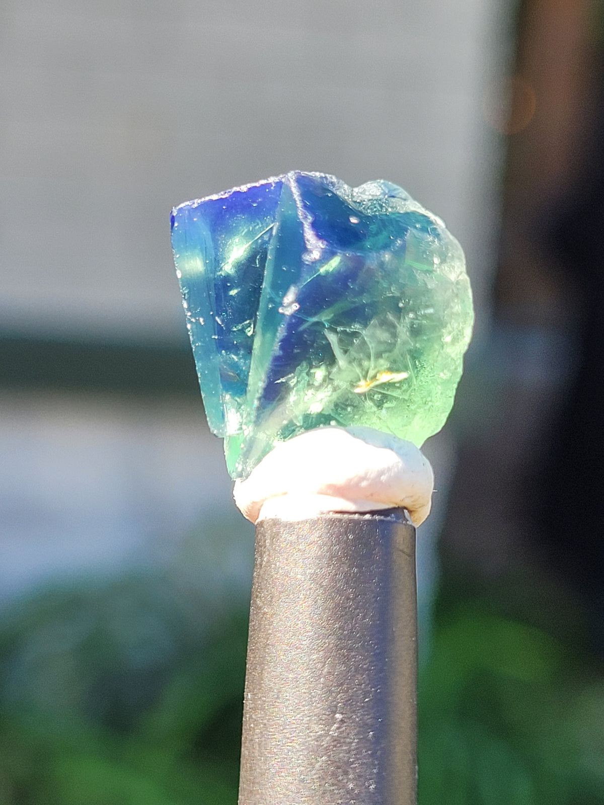 Fluorite- Pocket 42, Diana Maria Mine, Frosterley, Weardale, Co. Durham, England