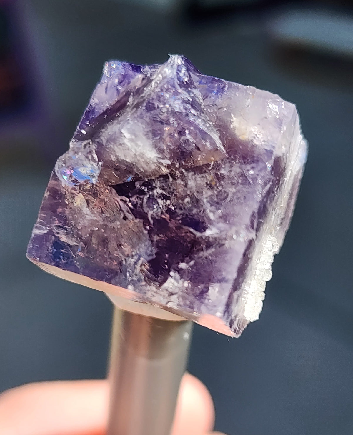 Fluorite- Milky Way Pocket, Diana Maria Mine, Frosterley, Weardale, Co. Durham, England